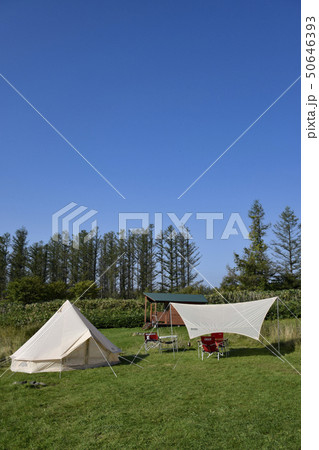 北海道の夏キャンプ風景 北海道の夏キャンプ風景 50646393