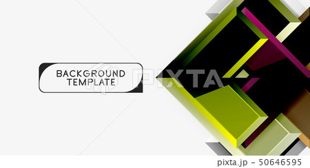 Glossy arrows geometric background Glossy arrows geometric background 50646595