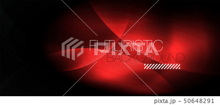 Shiny neon circles abstract background 50648291