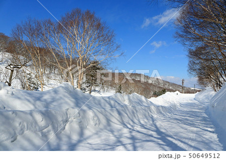八幡平アスピーテラインから後生掛温泉へ続く道路 50649512