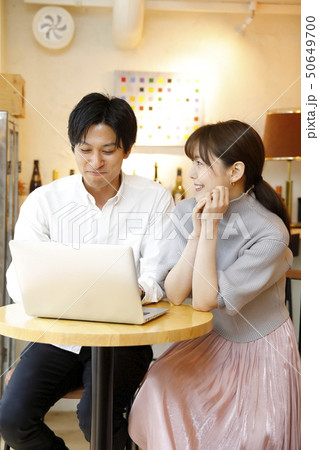 カフェ パソコン カフェ パソコン 50649700