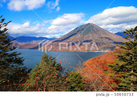 半月山展望台からの眺め(栃木県・日光市) 半月山展望台からの眺め(栃木県・日光市) 50650733