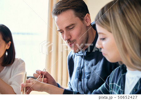 外国人　インバウンド　和食　料理教室　食事 50652427