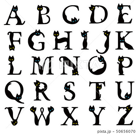 alphabet cats 50656070