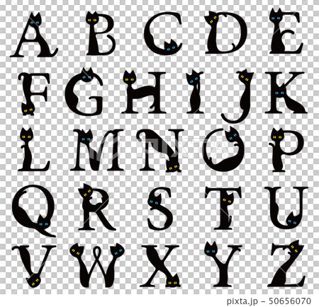alphabet cats 50656070