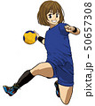 女子ハンドボール 50657308