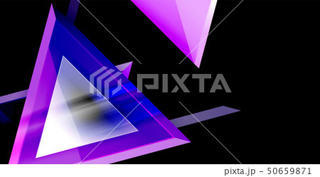 Dynamic triangle composition abstract background Dynamic triangle composition abstract background 50659871