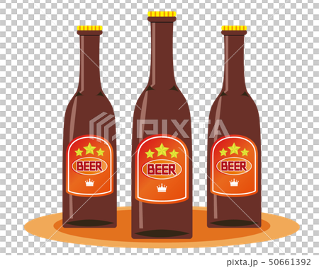 ビール お酒 瓶ビール 瓶のイラスト素材