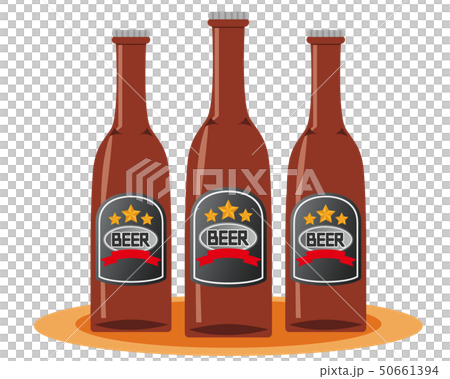 ビール お酒 瓶ビール 瓶のイラスト素材