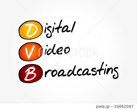 DVB - Digital Video Broadcasting acronym 50662087