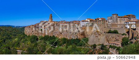 Pitigliano medieval town in Tuscany Italy Pitigliano medieval town in Tuscany Italy 50662948