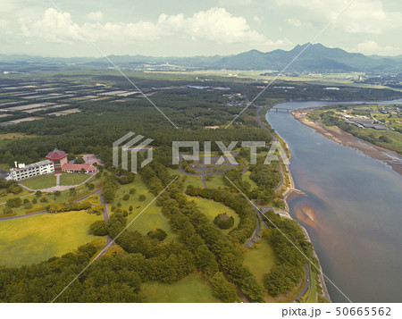 吹上浜海浜公園の上空から 50665562