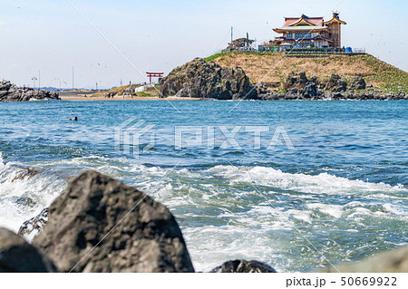 再建　蕪島神社 50669922