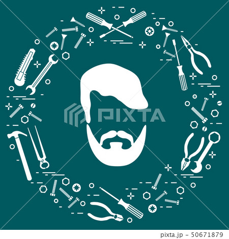 Male and different tools for building, Male and different tools for building, 50671879