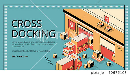 Cross docking transportation logistics service 50676103