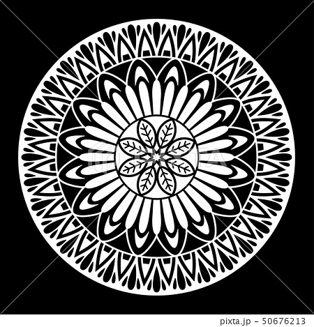 Round mandala 50676213
