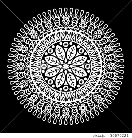 Round mandala Round mandala 50676221