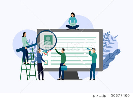 Job hiring and online recruitment, checklist 50677400