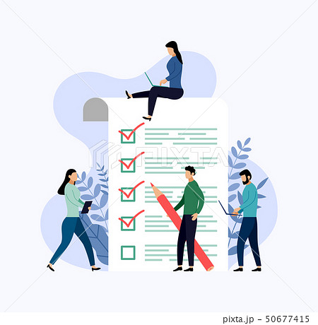 Survey report, checklist, questionnaire 50677415