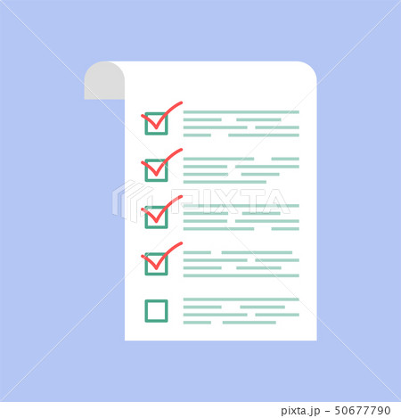 Survey report, checklist, questionnaire 50677790