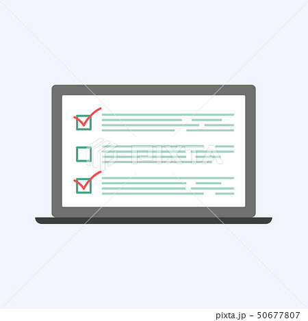 Online survey report, checklist, questionnaire 50677807