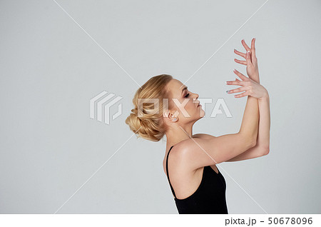 Dancer with graceful hands.Dance as a passion 50678096