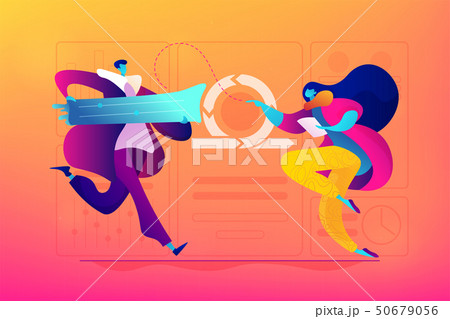 Agile project management concept vector illustration. Agile project management concept vector illustration. 50679056