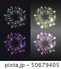 Festive firework light splash bursting 50679405