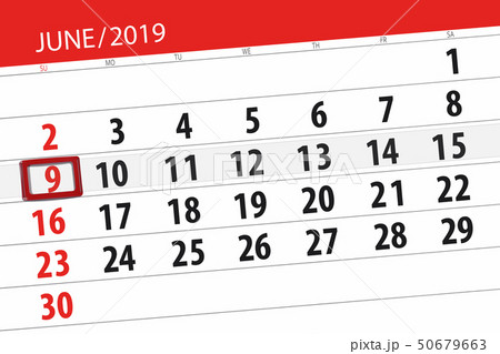 Calendar june 2019, 9, sunday Calendar june 2019, 9, sunday 50679663