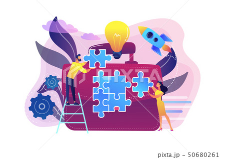 Meeting concept vector illustration. Meeting concept vector illustration. 50680261