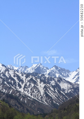5月の北アルプス後立山連峰　不帰ノ嶮 50682230
