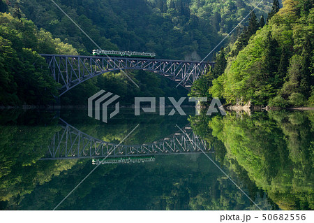 新緑の只見線 新緑の只見線 50682556