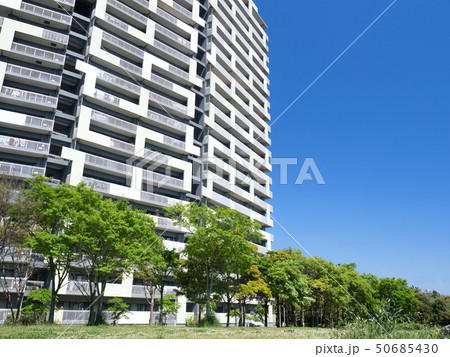 新興住宅地の高層マンション 新興住宅地の高層マンション 50685430