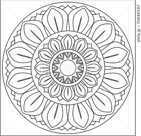 Wheel of lotus. Wheel of lotus. 50686587