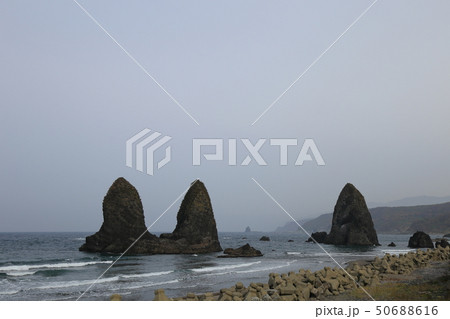 北海道 せたな 三本杉岩 北海道 せたな 三本杉岩 50688616