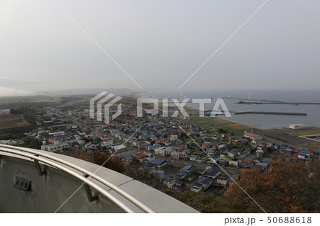 北海道 せたな 立象山展望台から望む瀬棚の町並み 北海道 せたな 立象山展望台から望む瀬棚の町並み 50688618