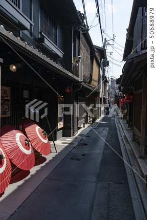 京都先斗町の路地 50688979