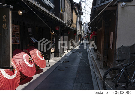 京都先斗町の路地 50688980