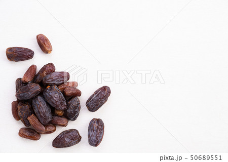Ramadan food and drinks concept. Dates fruit 50689551