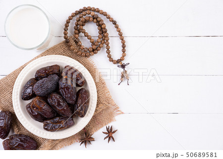 Ramadan food and drinks concept.  50689581