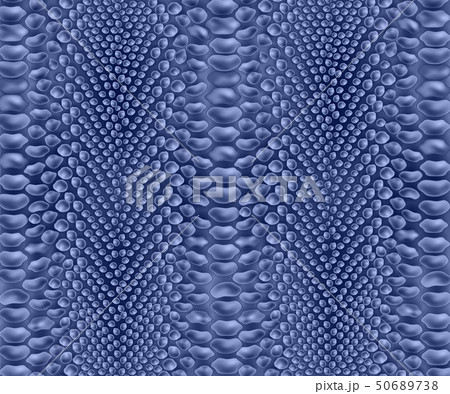Blue snakeskin background pattern Blue snakeskin background pattern 50689738
