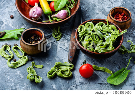 Making handmade noodles Making handmade noodles 50689930