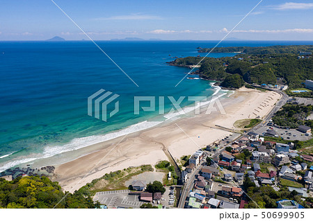 白浜大浜海水浴場 空撮 白浜大浜海水浴場 空撮 50699905
