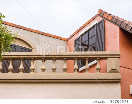The Terrace of a Retro House The Terrace of a Retro House 50700573