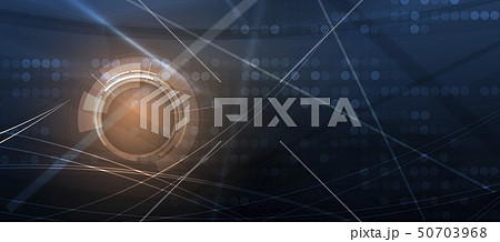 Abstract tech background. Futuristic technology 50703968