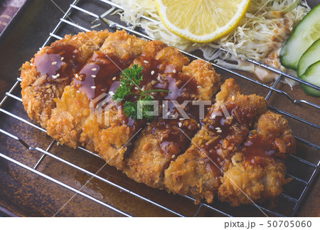 Deep fried pork or Japanese tonkatsu. Deep fried pork or Japanese tonkatsu. 50705060