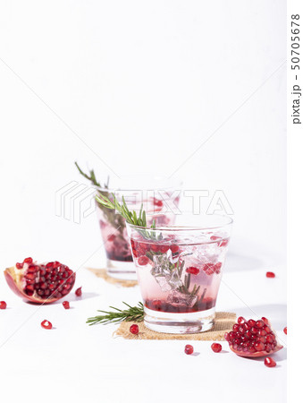 Pomegranate juice with ripe pomegranate Pomegranate juice with ripe pomegranate 50705678