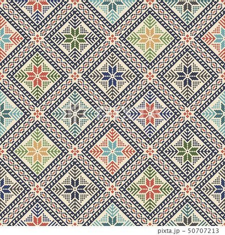Palestinian embroidery pattern 187 50707213