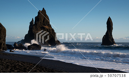 Reynisfjara close to Vik, Iceland, Europe Reynisfjara close to Vik, Iceland, Europe 50707538