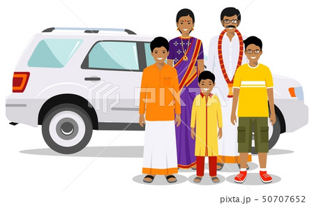 Family and social concept. Indian person generations at different ages. Set of people in traditional Family and social concept. Indian person generations at different ages. Set of people in traditional 50707652